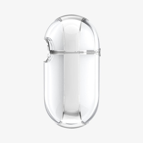 ACS05481 - Apple AirPods Pro 2 Case Ultra Hybrid in crystal clear showing the front